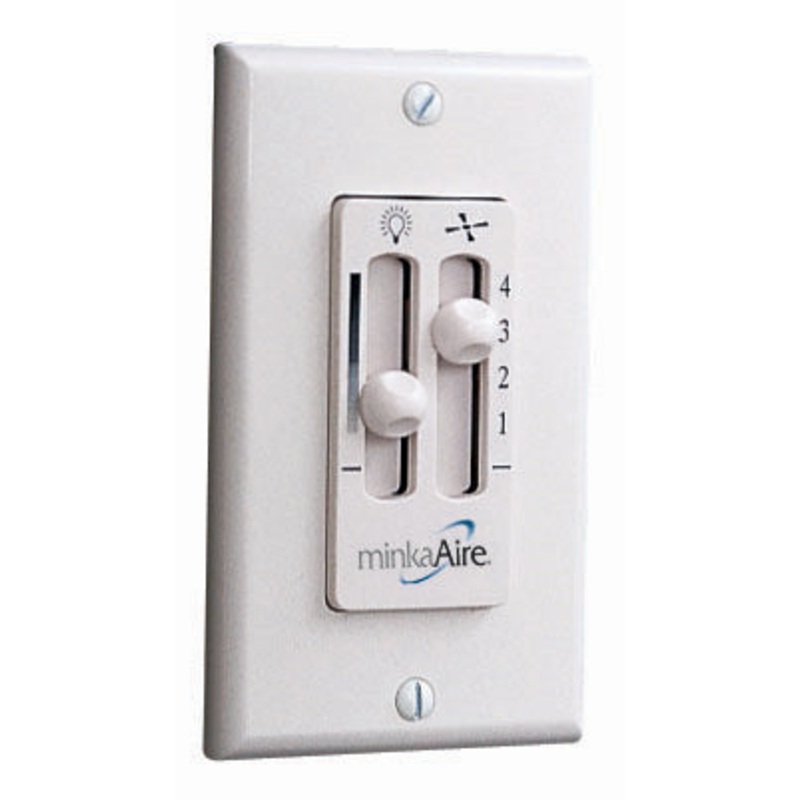 WC116L 4-Speed Fan / Light Wall Control