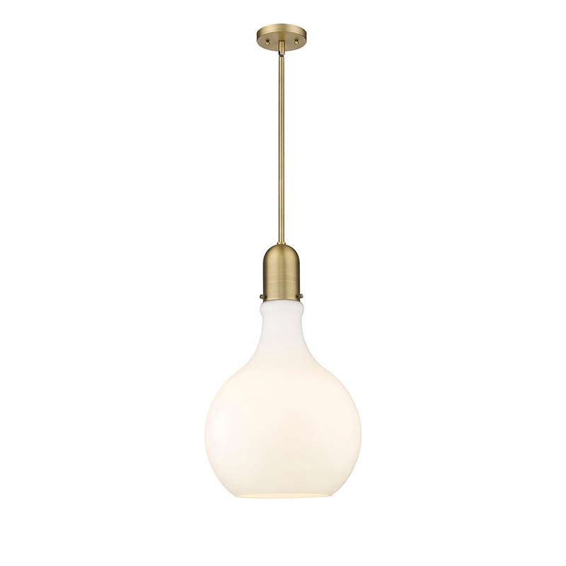 Innovations Lighting Amherst 1 Light 13.75″ Pendant 492-1S-BB-G581-14-LED
