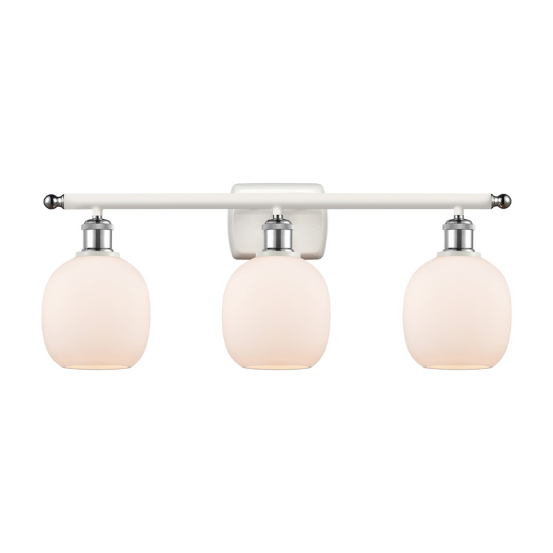 Innovations Lighting Belfast 3 Light Bath Vanity Light Part Of The Ballston Collection 516-3W-WPC-G101
