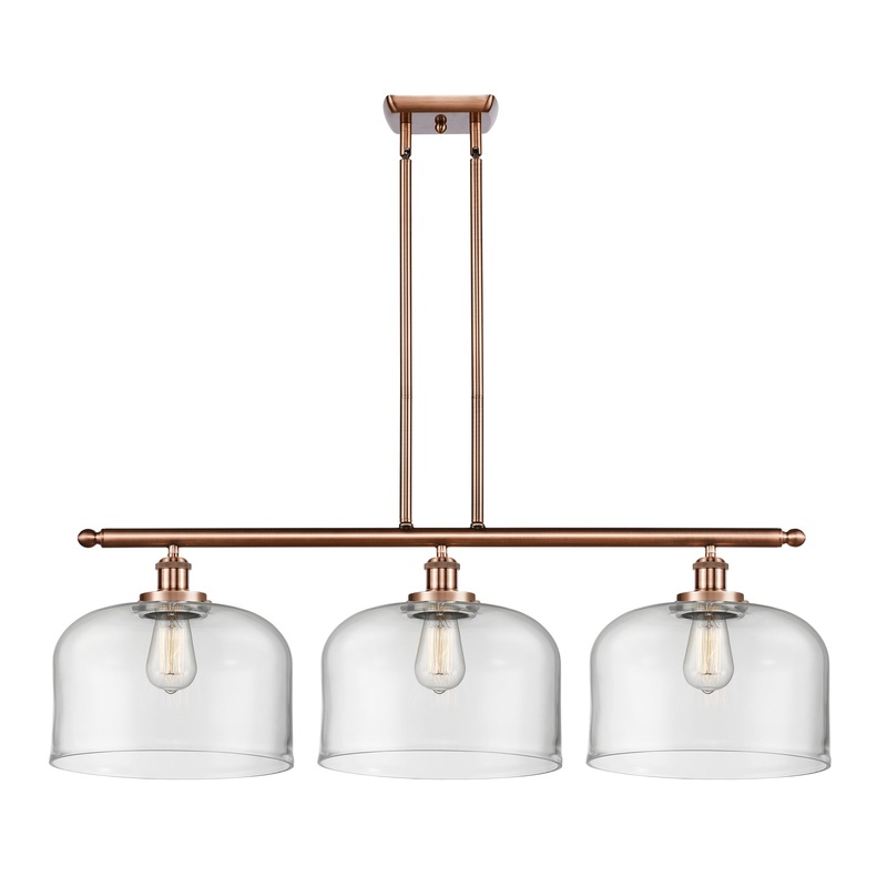 Innovations Lighting X-Large Bell 3 Light Island Light Part Of The Ballston Collection 916-3I-AC-G72-L-LED