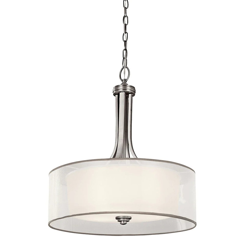 Kichler Lacey 4 Light Pendant Antique Pewter 42385AP