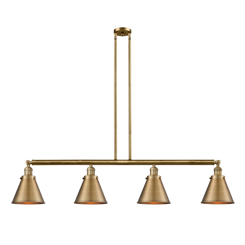 Innovations Lighting Appalachian 4 Light Island Light Part Of The Franklin Restoration Collection 214-BB-M13-BB-LED