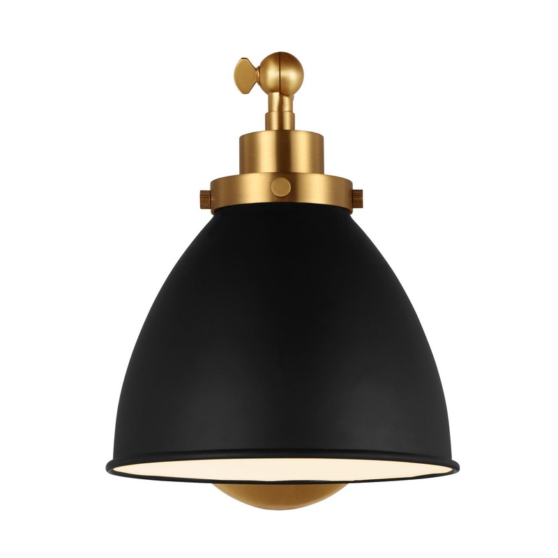 Wellfleet Single Arm Dome Wall Sconce