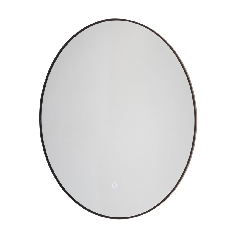 Reflections Round LED Sleek Wall Mirror