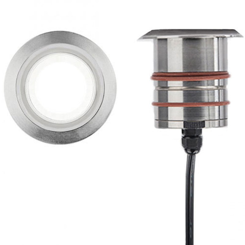Round 2 Inch Recessed In-Ground Light 12V