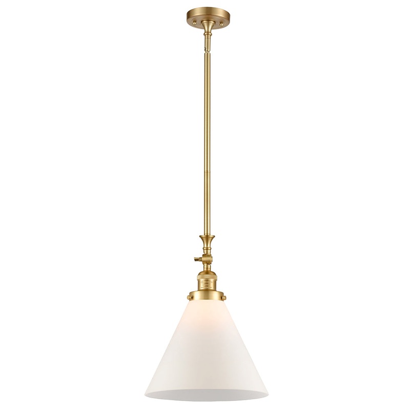 Innovations Lighting X-Large Cone 1 Light Mini Pendant Part Of The Franklin Restoration Collection 206-SG-G41-L-LED