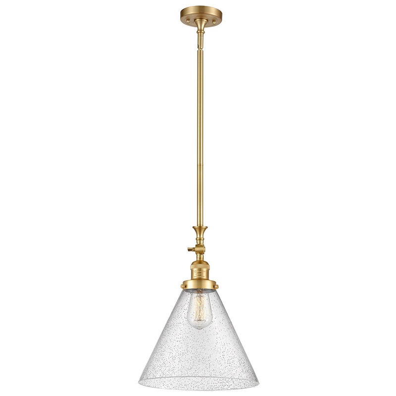 Innovations Lighting X-Large Cone 1 Light Mini Pendant Part Of The Franklin Restoration Collection 206-SG-G44-L