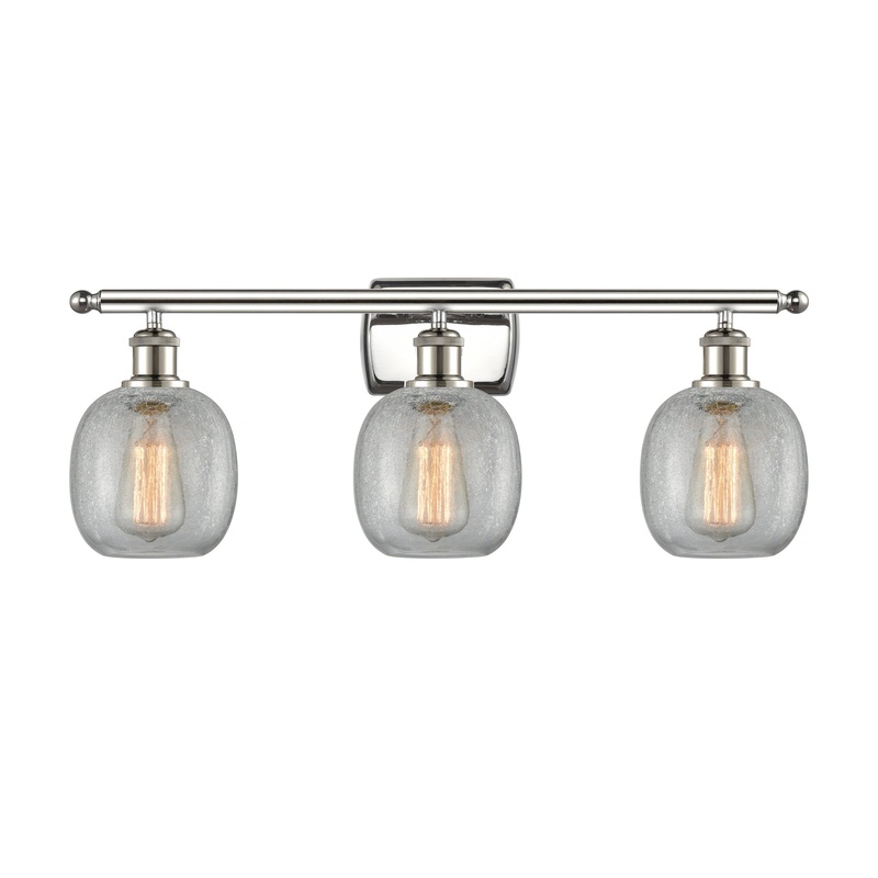 Innovations Lighting Belfast 3 Light Bath Vanity Light Part Of The Ballston Collection 516-3W-PN-G105
