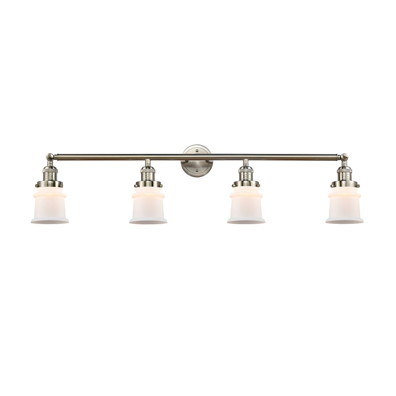 Innovations Lighting Small Canton 4 Light Bath Vanity Light Part Of The Franklin Restoration Collection 215-SN-G181S