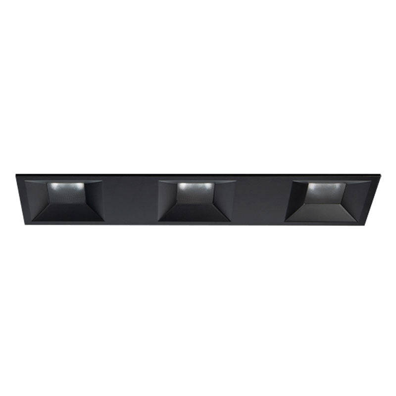 Ocularc Multiples 2IN SQ 3-Light Bevel with Trim