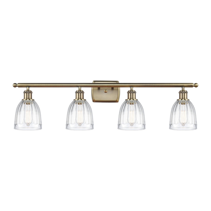 Innovations Lighting Brookfield 4 Light Bath Vanity Light Part Of The Ballston Collection 516-4W-AB-G442-LED