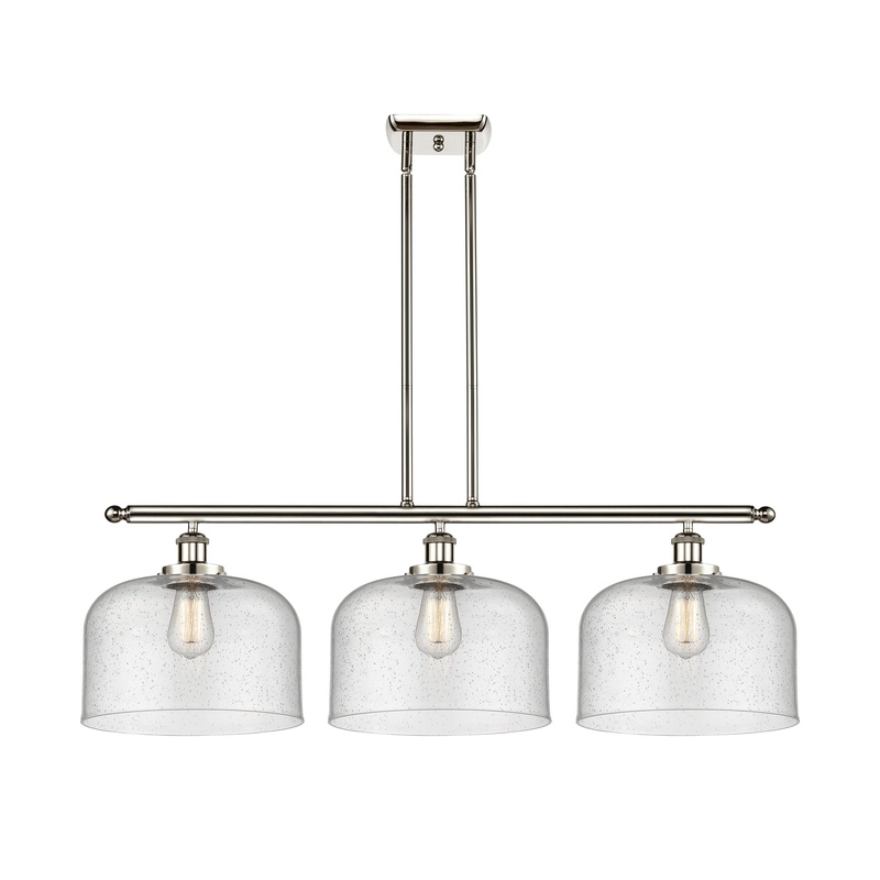 Innovations Lighting X-Large Bell 3 Light Island Light Part Of The Ballston Collection 916-3I-PN-G74-L