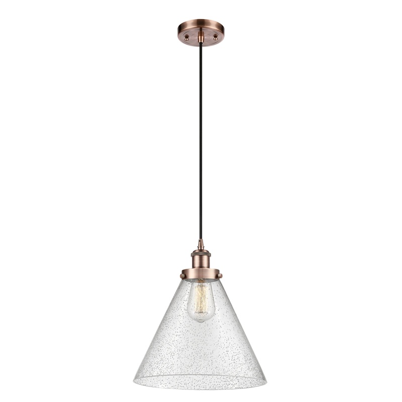 Innovations Lighting X-Large Cone 1 Light Mini Pendant Part Of The Ballston Collection 916-1P-AC-G44-L
