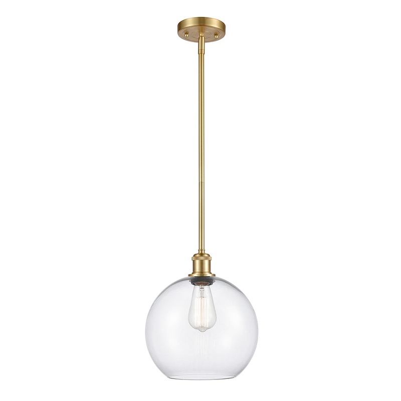 Innovations Lighting Athens 1 Light 10″ Mini Pendant 516-1S-SG-G122-10