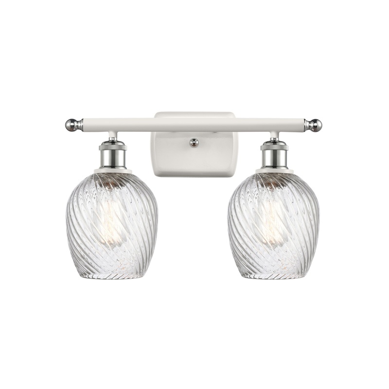 Innovations Lighting Salina 2 Light Bath Vanity Light Part Of The Ballston Collection 516-2W-WPC-G292-LED