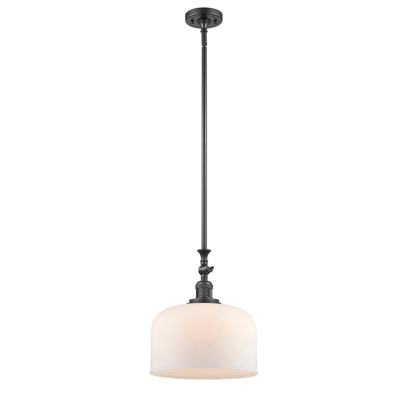 Innovations Lighting X-Large Bell 1 Light Mini Pendant Part Of The Franklin Restoration Collection 206-OB-G71-L-LED