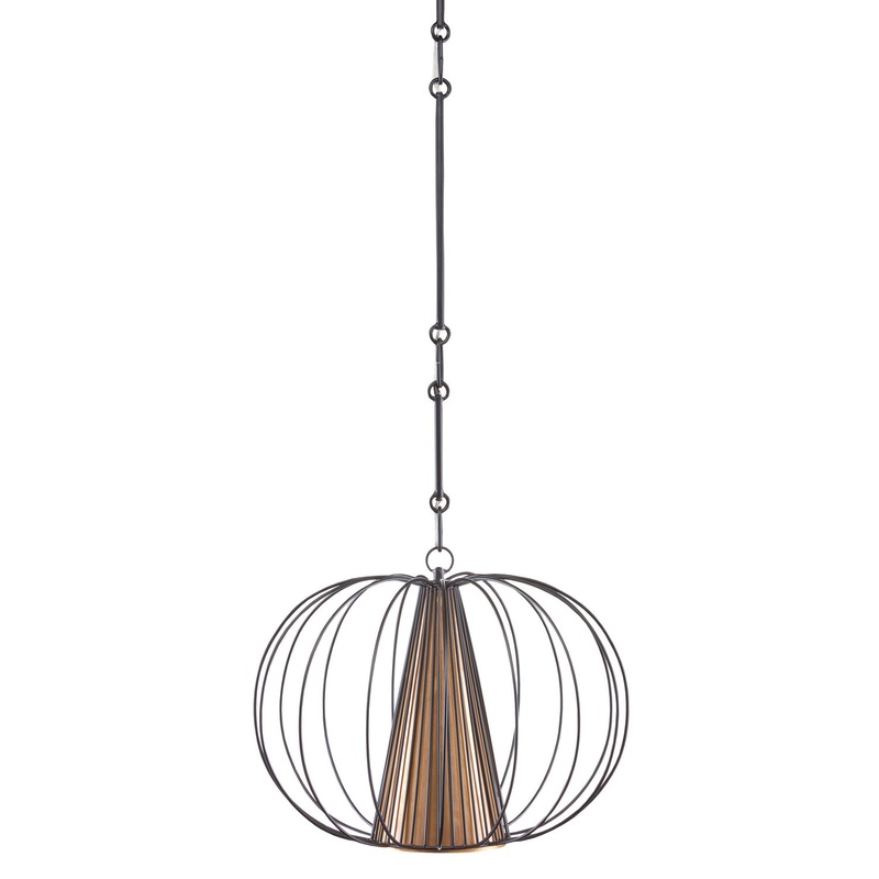 Spirograph Black Pendant Chandelier