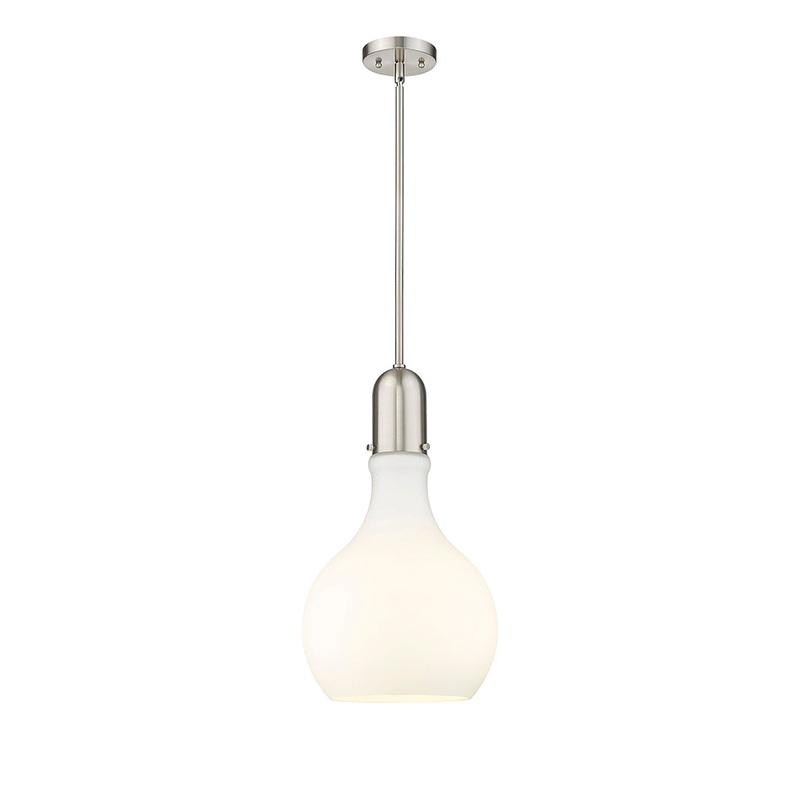 Innovations Lighting Amherst 1 Light  11.75″ Mini Pendant 492-1S-SN-G581-12