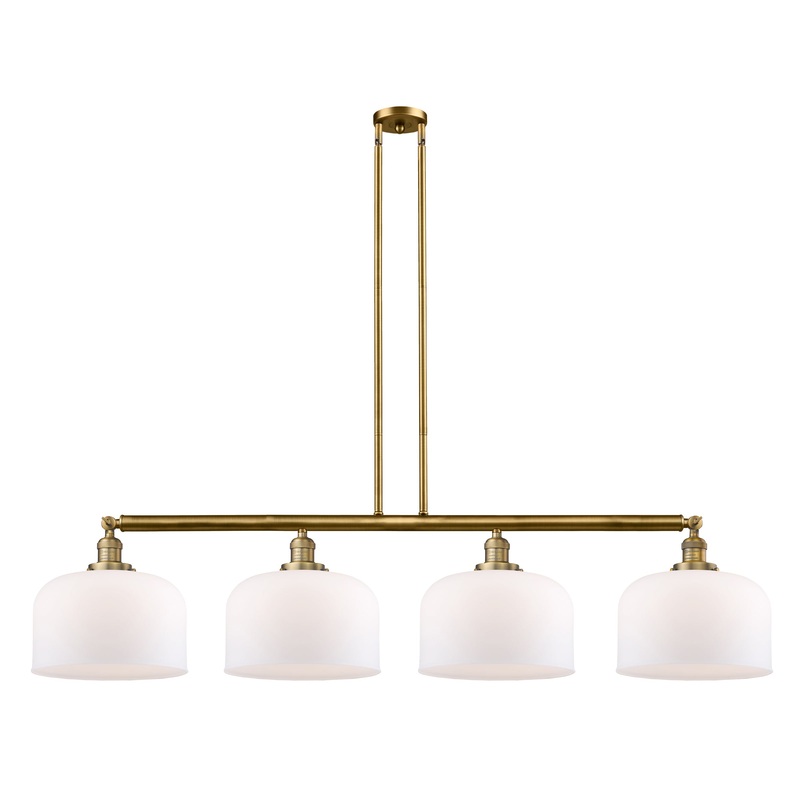 Innovations Lighting X-Large Bell 4 Light Island Light Part Of The Franklin Restoration Collection 214-BB-G71-L-LED
