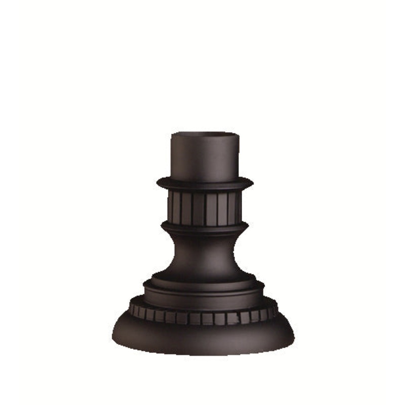 9 inch Black Pedestal Mount