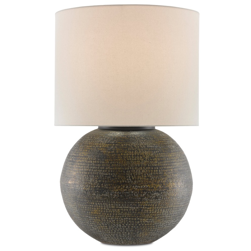 Brigands Gray Table Lamp