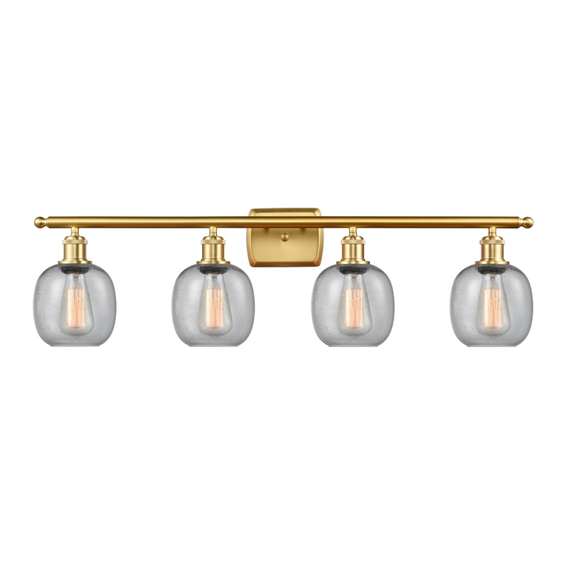 Innovations Lighting Belfast 4 Light Bath Vanity Light Part Of The Ballston Collection 516-4W-SG-G104