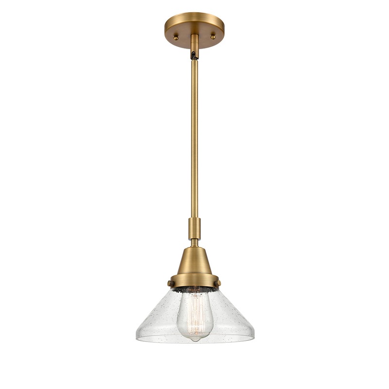 Innovations Lighting Caden 1 Light  8″ Mini Pendant 447-1S-BB-G4474