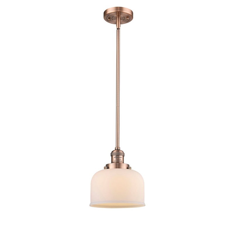 Innovations Lighting Large Bell 1 Light Mini Pendant Part Of The Franklin Restoration Collection 201S-AC-G71-LED