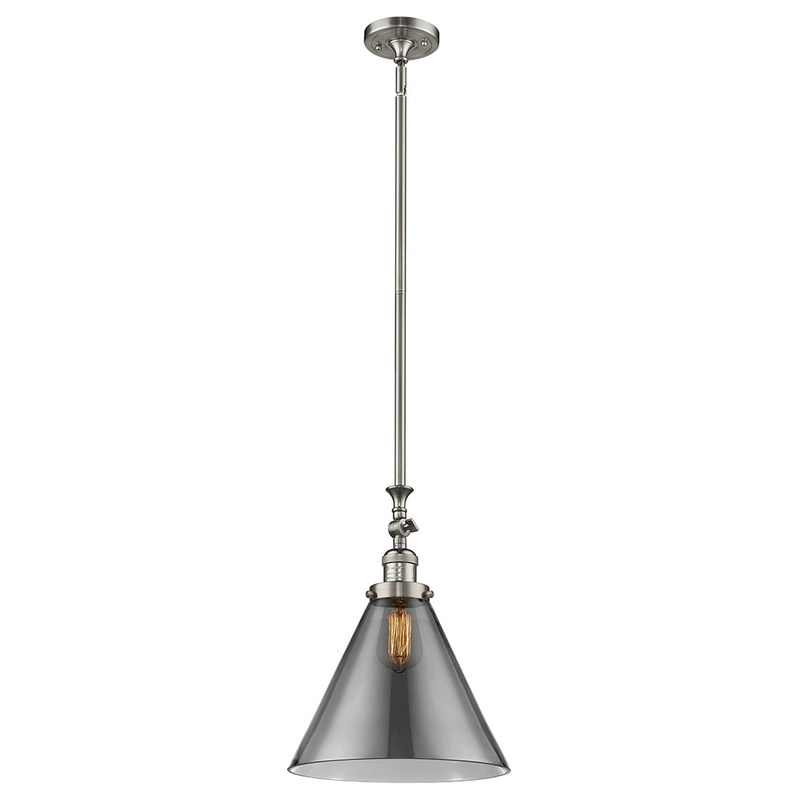 Innovations Lighting X-Large Cone 1 Light Mini Pendant Part Of The Franklin Restoration Collection 206-SN-G43-L
