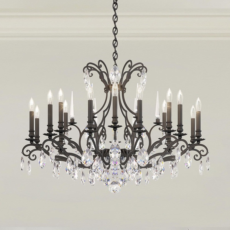 Renaissance Nouveau Grand Chandelier